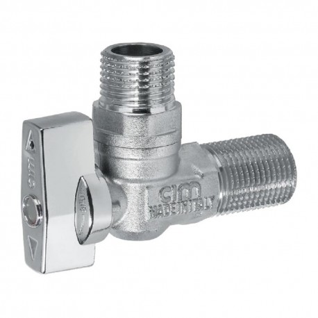 Διακόπτης γωνιακός 1/2"-1/2" CIM45 CIMBERIO