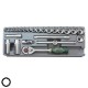 Καρυδάκια Spline και καστάνια 3/8" σετ 24 τεμ. FORCE 3251Q