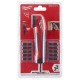 Γωνιακή κεφαλή 1/4" και μύτες σετ 11 τεμ. Shockwave Milwaukee 4932471274