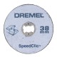 Δίσκος κοπής 38mm Dremel SC406