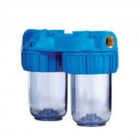 Συσκευή Φίλτρου νερού MEDIUM DUPLEX PLUS 3P AFO SX TS 5" με παροχή 3/4" Atlas Filtri 131212