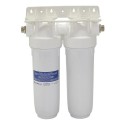 Συσκευή Φίλτρου Νερού DP DUO Διπλή λευκή 1/2" MFO SX-BW 10" Atlas Filtri 314211
