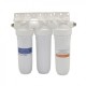 Συσκευή Φίλτρου Νερού DP TRIO τριπλή λευκή 1/2" MFO SX-BW 10" Atlas Filtri 314311