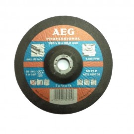 Δίσκος λείανσης μετάλλου 180x6x22.2mm SG 27 P AEG 4932490038