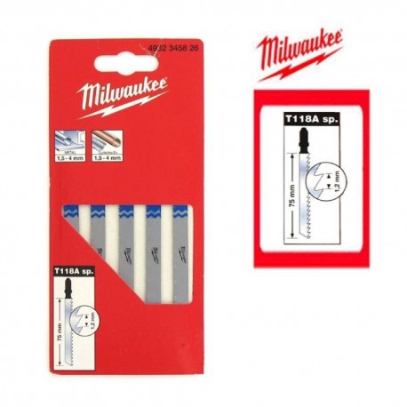 Λάμα σέγας μετάλλου 75x1.2mm Milwaukee 4932345826
