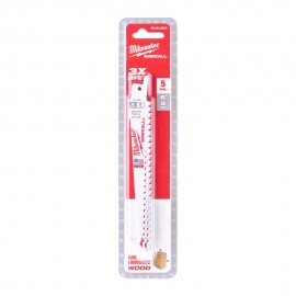 Λάμα σπαθοσέγας ξύλου 150mm Milwaukee 48005035