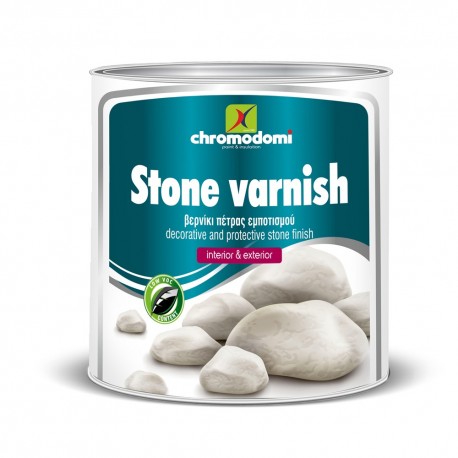 Stone Varnish Διαλύτου Βερνίκι πέτρας 750ml Χρωμοδομή
