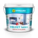 VELVET LATEX Λευκό οικονομικό πλαστικό χρώμα Χρωμοδομή