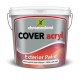 Cover Acrylic Τσιμεντόχρωμα Λευκό Χρωμοδομή