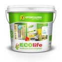 ECO LIFE Λευκό πλαστικό οικολογικό χρώμα Χρωμοδομή