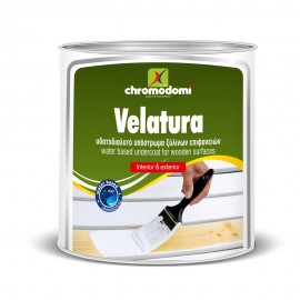 Velatura Βελατούρα νερού λευκή 750ml Χρωμοδομή