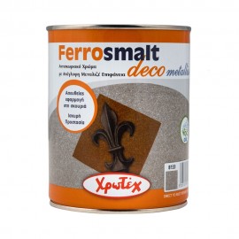 FERROSMALT DECO Metallise Νο8133 Γκρι Ασημί 750ml ΧΡΩΤΕΧ