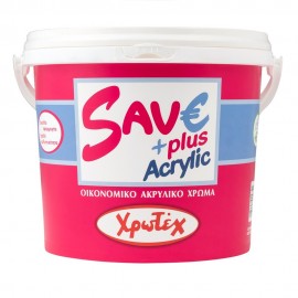 SAVE PLUS ACRYLIC Λευκό ακρυλικό χρώμα ΧΡΩΤΕΧ