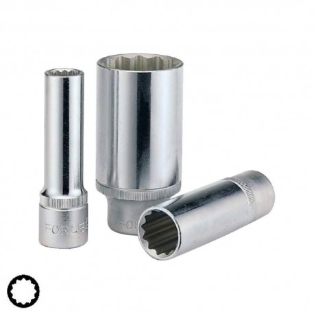 Καρυδάκι 1/2" πολύγωνο μακρύ FORCE 54977
