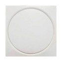 Σχάρα δαπέδου 12x12cm inox λευκή με βιδωτό καπάκι Ιταλίας OEM