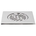 Σχάρα δαπέδου 20x20cm inox σταθερή Ιταλίας