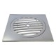 Σχάρα δαπέδου 12x12cm χρωμέ με πατούρα OEM