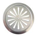 Σχάρα δαπέδου Φ100 inox σταθερή OEM