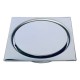 Σχάρα δαπέδου inox 12x12cm με βιδωτό καπάκι Ιταλίας OEM