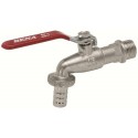 Κάνουλα μπαλκονιού 1/2" ή 3/4" σφαιρική με μονοκόμματο κορμό SENA ARCO