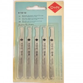 Λάμες μετάλλου για σέγα σετ 5τεμ. D+N 81012