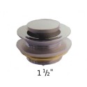 Βαλβίδα ντουζιέρας μεταλλική 1 1/2" click clack  OEM
