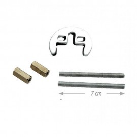 Στήριγμα μπαταρίας διπλό με δύο βίδες 
