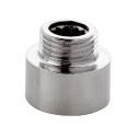 Προέκταση συστολική 3/8" X 1/2"χρωμέ OEM