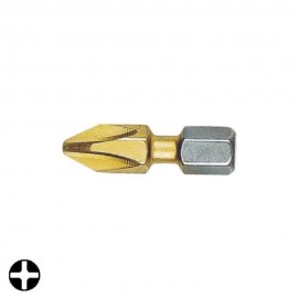 Μύτη PH2 25mm 1/4" TIN bitflex WITTE 4927021