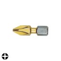 Μύτη PH2 25mm 1/4" TIN bitflex WITTE 4927021