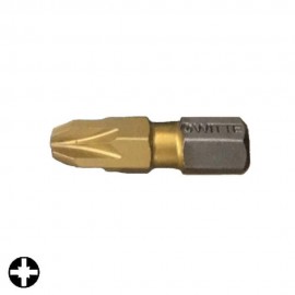 Μύτη PZ3 25mm 1/4" TIN bitflex WITTE 4927047