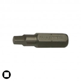 Μύτη τετράγωνη Robertson (square) RO2 25mm 1/4" WITTE 27092