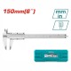 Παχύμετρο inox με βιδάκι 150mm TMT311501 TOTAL