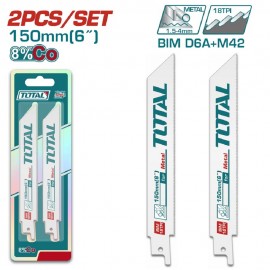 Λάμα σπαθοσέγας μετάλλου 150mm σετ 2 τεμ. TAC52922EF TOTAL
