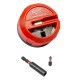 Μύτες 1/4" 25mm με αντάπτορα σετ 15 τεμ Shockwave Impact Milwaukee 4932430904