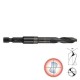 Τρυπάνι αέρος μαύρο 1/4" HEX HSS-G Thunderweb Milwaukee