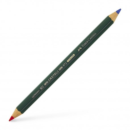 Μολύβι σημαδέματος Δίχρωμο Μπλε-Κόκκινο Faber Castell 873